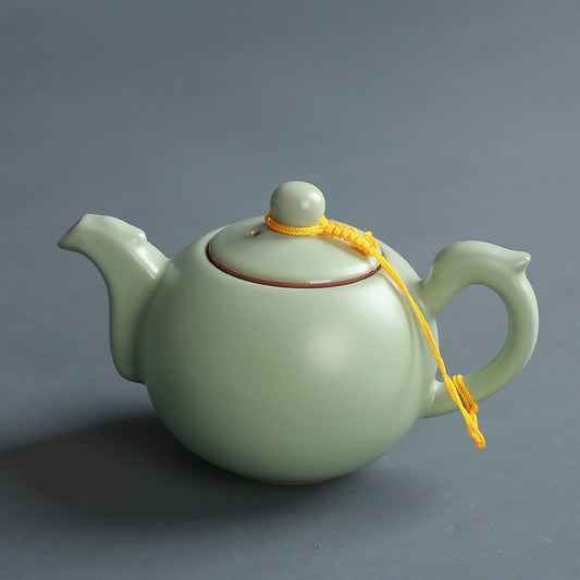 Ru Ware Celadon Ceramic Teapot