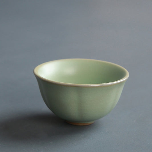 Ru Ware Celadon Ceramic Tea Cup