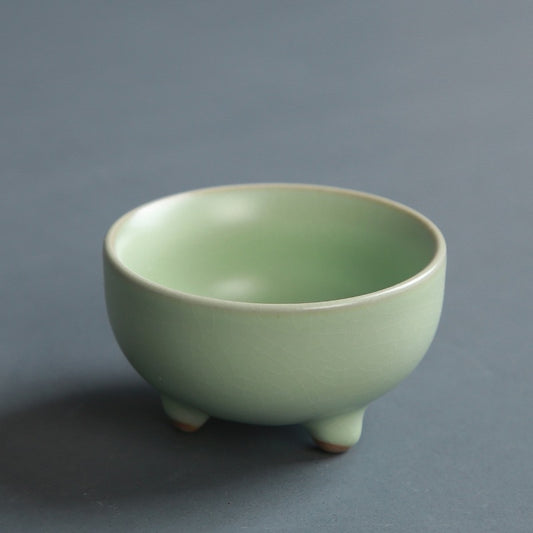 Ru Ware Celadon Ceramic Tea Cup