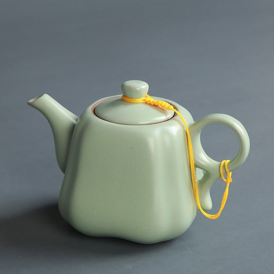 Ru Ware Celadon Ceramic Teapot